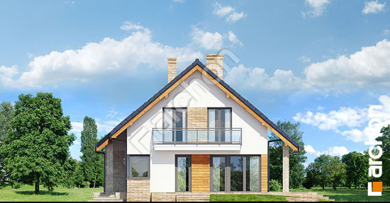 Боковой фасад Дом в айдаредах (Г2П)