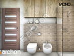 Проект будинку ARCHON+ Будинок в айдаредах (Г2П) візуалізація ванни (візуалізація 3 від 2)