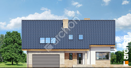 Передний фасад Дом в айдаредах (Г2П)