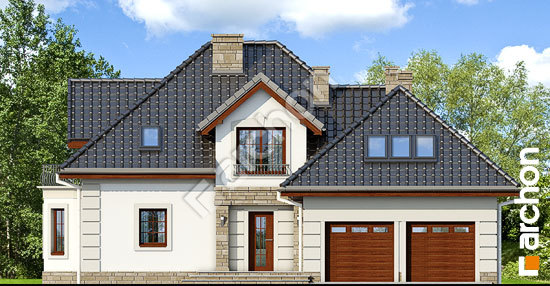 Передний фасад Дом в нектаринах 3 вер.2