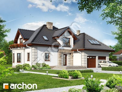 Проект дома ARCHON+ Дом в нектаринах 3 вер.2 