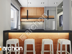 Проект будинку ARCHON+ Будинок в клематисах 12 (Б) вер. 3 візуалізація кухні 1 від 1