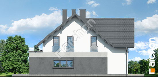 Боковой фасад Дом под гледичиями (Г)