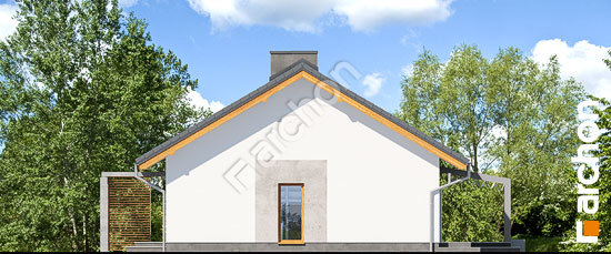 Боковой фасад Дом в мекинтошах (ВП)