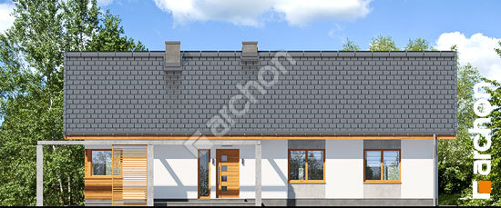 Передний фасад Дом в мекинтошах (ВП)