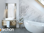 Проект будинку ARCHON+ Будинок в хризантемах (А) візуалізація ванни (візуалізація 3 від 3)