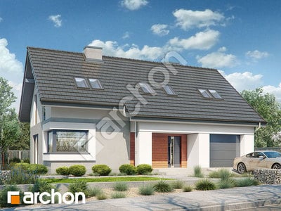 Проект дома ARCHON+ Дом в журавках 9 