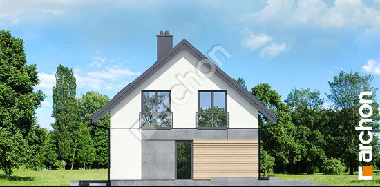 Боковой фасад Дом в малиновках 14 (ГПА)