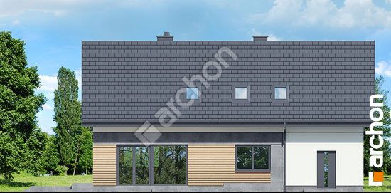 Дворовий фасад Будинок в малинівці 14 (ГПА)