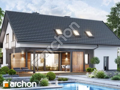 Проєкт будинку ARCHON+ Будинок в малинівці 14 (ГПА) 