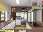 Проект будинку ARCHON+ Будинок в бергамотах (Г2Т)  аранжування кухні 1 від 3