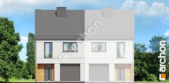 Передній фасад Будинок під гінко 12 (ГБА)