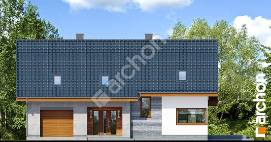 Передний фасад Дом в джонатанах 2