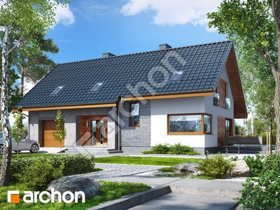 Проект дома ARCHON+ Дом в джонатанах 2 