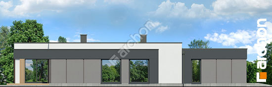 Бочний фасад Будинок в кросандрах 2 (Г2Е)