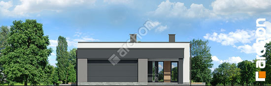 Передний фасад Дом в кроссандрах 2 (Г2Е)