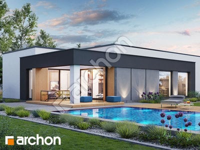 Проєкт будинку ARCHON+ Будинок в кросандрах 2 (Г2Е) 