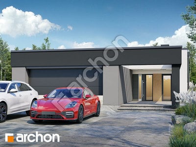 Проект будинку ARCHON+ Будинок в кросандрах 2 (Г2Е) Вид 2