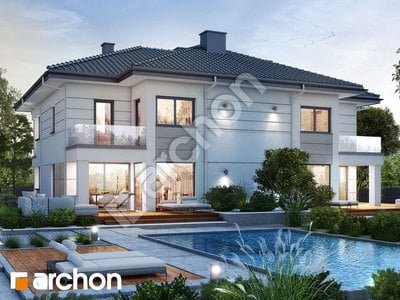 Проект дома ARCHON+ Вилла Юлия 9 (Р2)