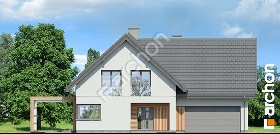 Передній фасад Будинок в аморфах 3 (Г2)