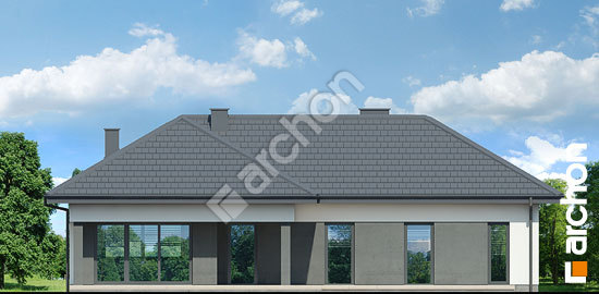 Дворовий фасад Будинок в райках