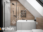Проект будинку ARCHON+ Будинок в папаверах  візуалізація ванни (візуалізація 3 від 3)