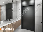 Проект дома ARCHON+ Дом в папаверах визуализация ванной (визуализация 3 вид 2)