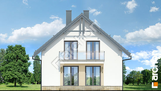 Дворовой фасад Дом в рододендронах 21 (H)