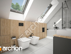 Проект будинку ARCHON+ Будинок в рододендронах 21 (H) візуалізація ванни (візуалізація 3 від 1)