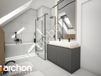 Проект дома ARCHON+ Дом в рододендронах 21 (H) визуализация ванной (визуализация 3 вид 3)