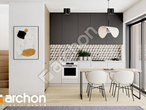 Проект дома ARCHON+ Летний домик в голокучнике визуализация кухни 1 вид 1