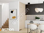 Проект дома ARCHON+ Летний домик в голокучнике визуализация кухни 1 вид 3