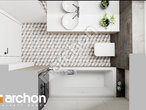 Проект дома ARCHON+ Летний домик в голокучнике визуализация ванной (визуализация 3 вид 4)
