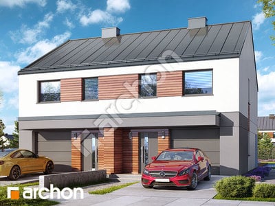 Проєкт будинку ARCHON+ Будинок в рівіях (ГР2) 