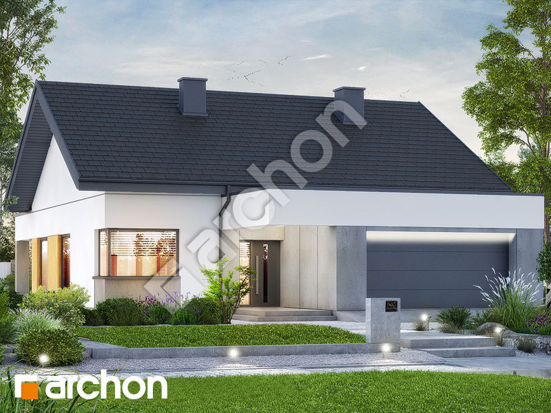 Проект дома ARCHON+ Дом в ренклодах 19 (Г2) Вид 1