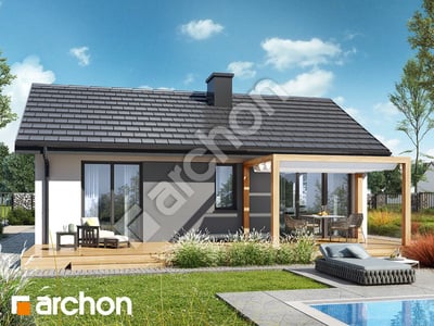 Проєкт будинку ARCHON+ Будинок в коручках 8 