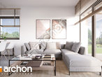 Проект дома ARCHON+ Дом в коручках 8 дневная зона (визуализация 1 вид 5)