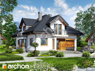 Проєкт будинку ARCHON+ Будинок в абеліях вер.2 