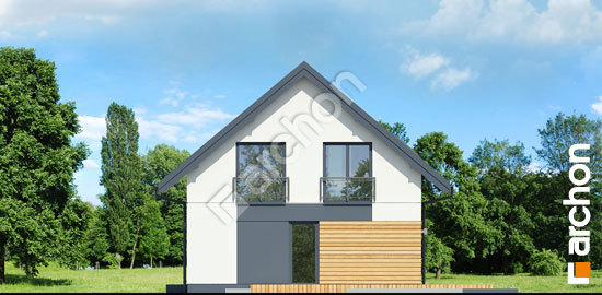 Бочний фасад Будинок в малинівці 14 (Е) ВДЕ