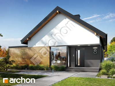 Проєкт будинку ARCHON+ Будинок у оливниках 4