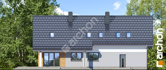 Дворовой фасад Дом в джонатанах 2 (Г2)