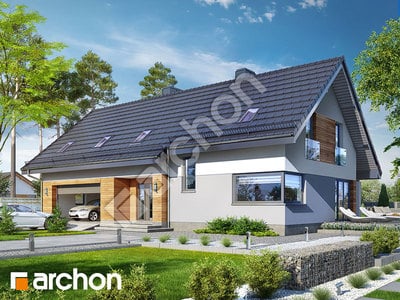 Проект дома ARCHON+ Дом в джонатанах 2 (Г2) 