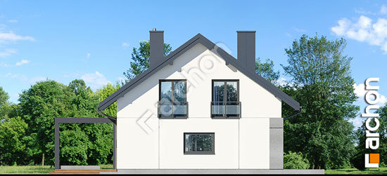 Бочний фасад Будинок в аурорах 14 (Г2)