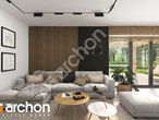 Проект будинку ARCHON+ Будинок в аурорах 14 (Г2) денна зона (візуалізація 1 від 1)