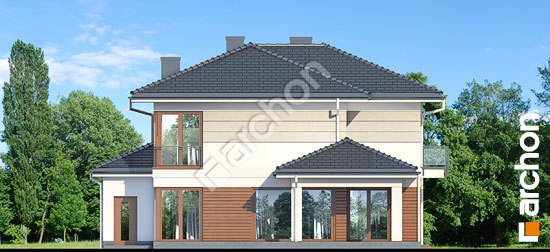 Дворовий фасад Вілла Еліза 5 (Г2) 