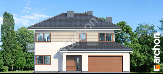 Передній фасад Вілла Еліза 5 (Г2) 