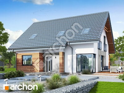 Проєкт будинку ARCHON+ Будинок в яблонках 11 