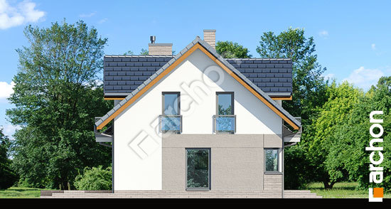 Боковой фасад Дом в ясенниках