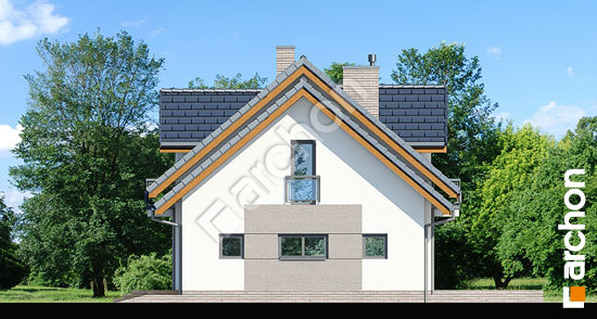 Боковой фасад Дом в ясенниках