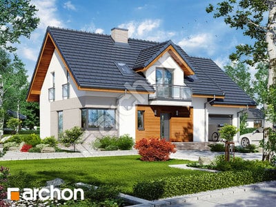 Проєкт будинку ARCHON+ Будинок в ясенніках 